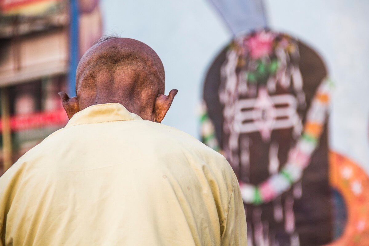 Lord Shiva spiritual photography in Varanasi 2014