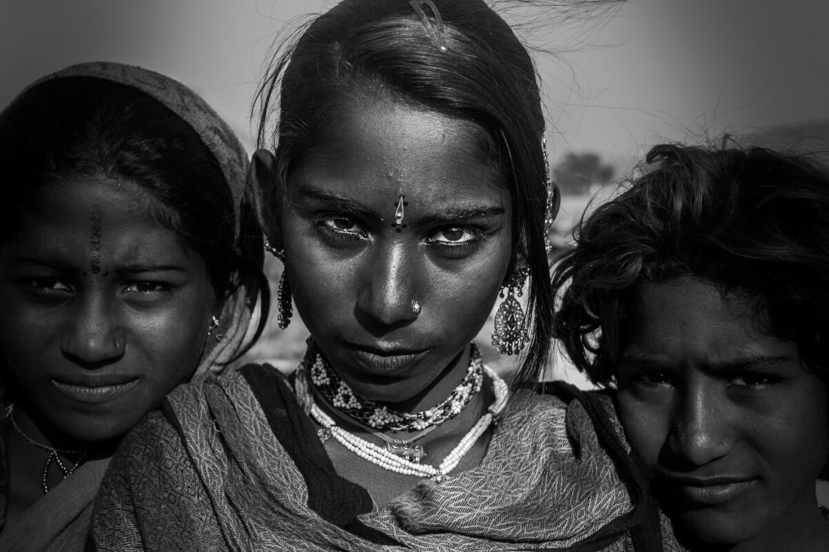 Lady Lata portrait photography in Pushkar 2015