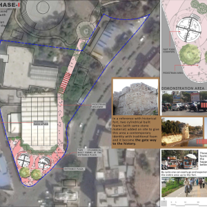 Rejuvenation of urban space project design 6