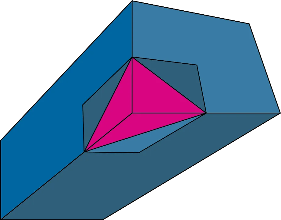 Origami House architectural design icon