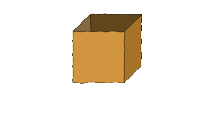 Architectural process model animated icon