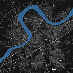 Urban design and planning icon